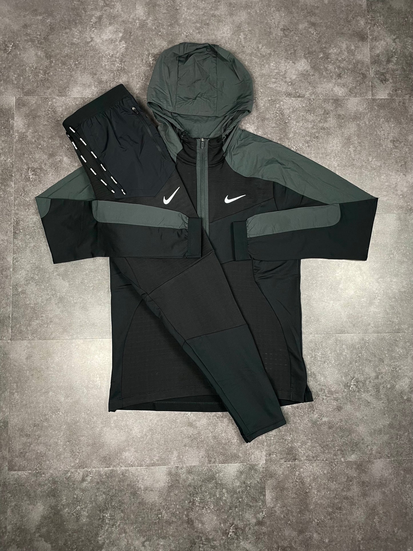 NIKE PERFORMANCE HYBRID PANTS - BLACK