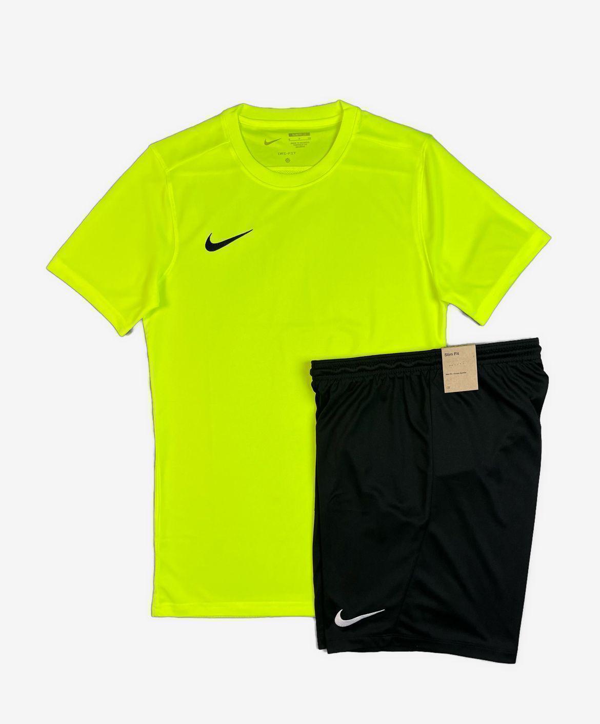 NIKE DRI-FIT TEE - VOLT
