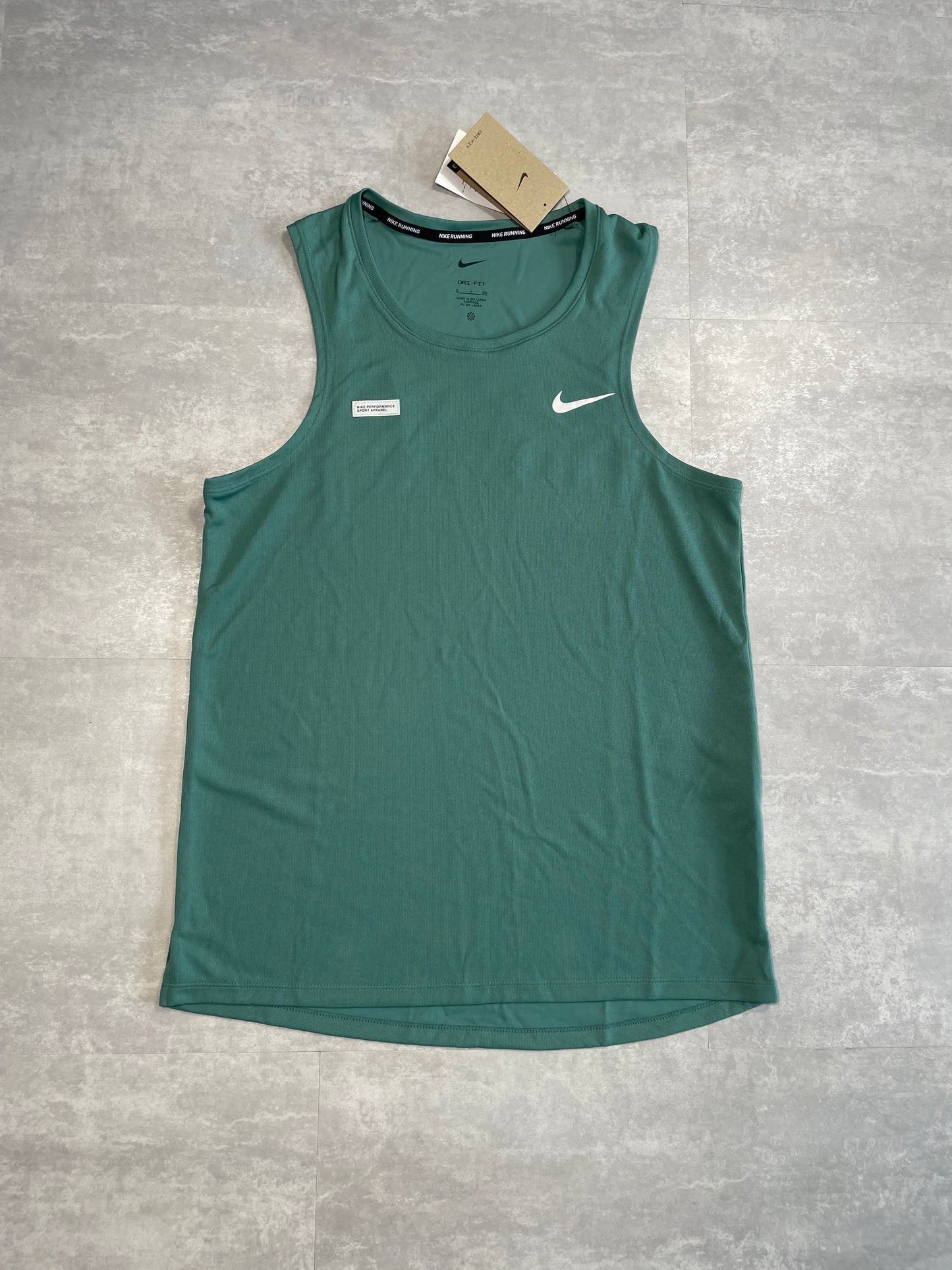 NIKE FLASH MILER VEST - TEAL