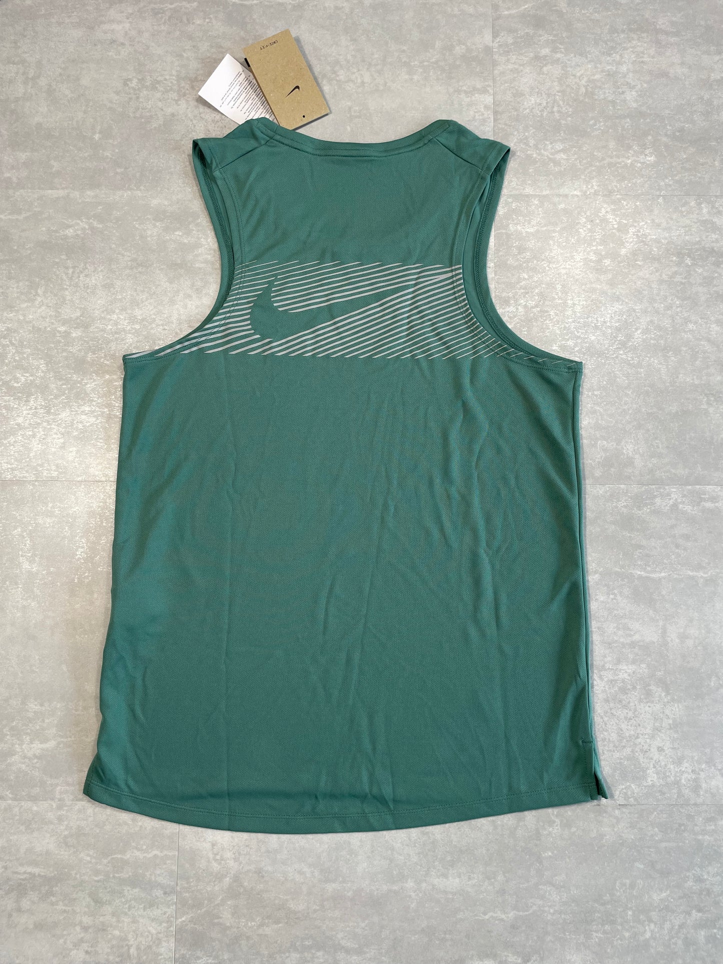 NIKE FLASH MILER VEST - TEAL