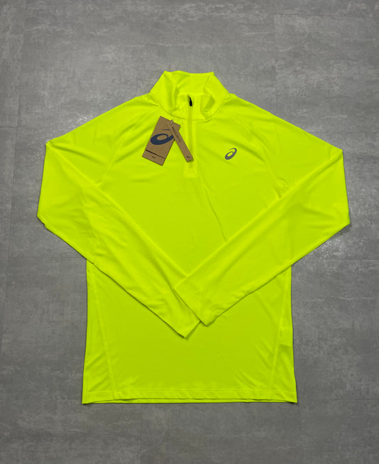 ASICS 1/4 ZIP - SAFETY YELLOW