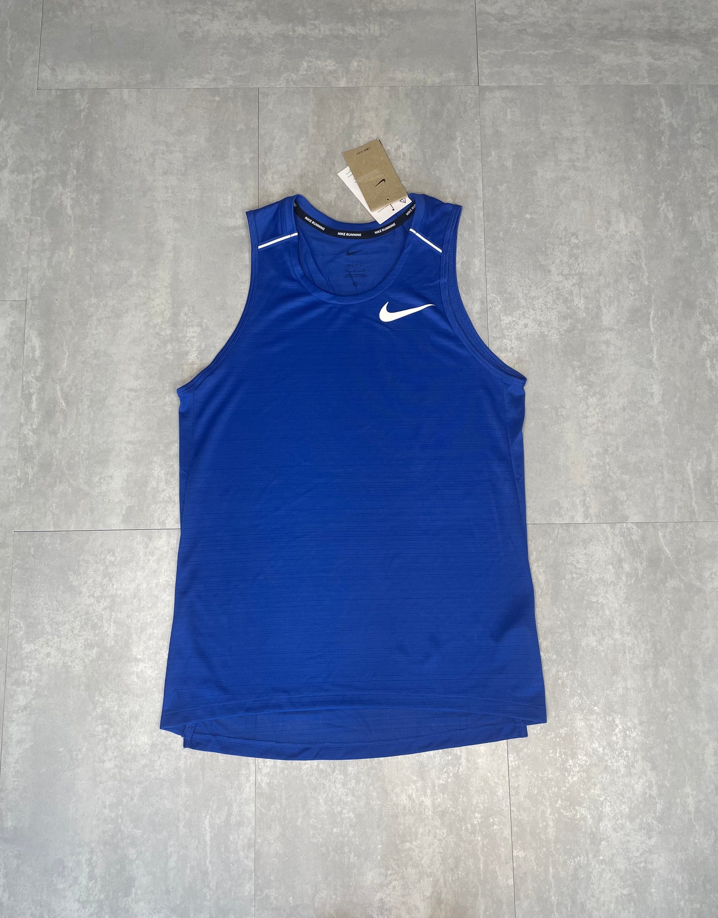 NIKE MILER 1.0 VEST - ROYAL BLUE