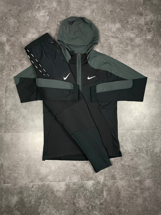 NIKE PERFORMANCE HYBRID PANTS - BLACK