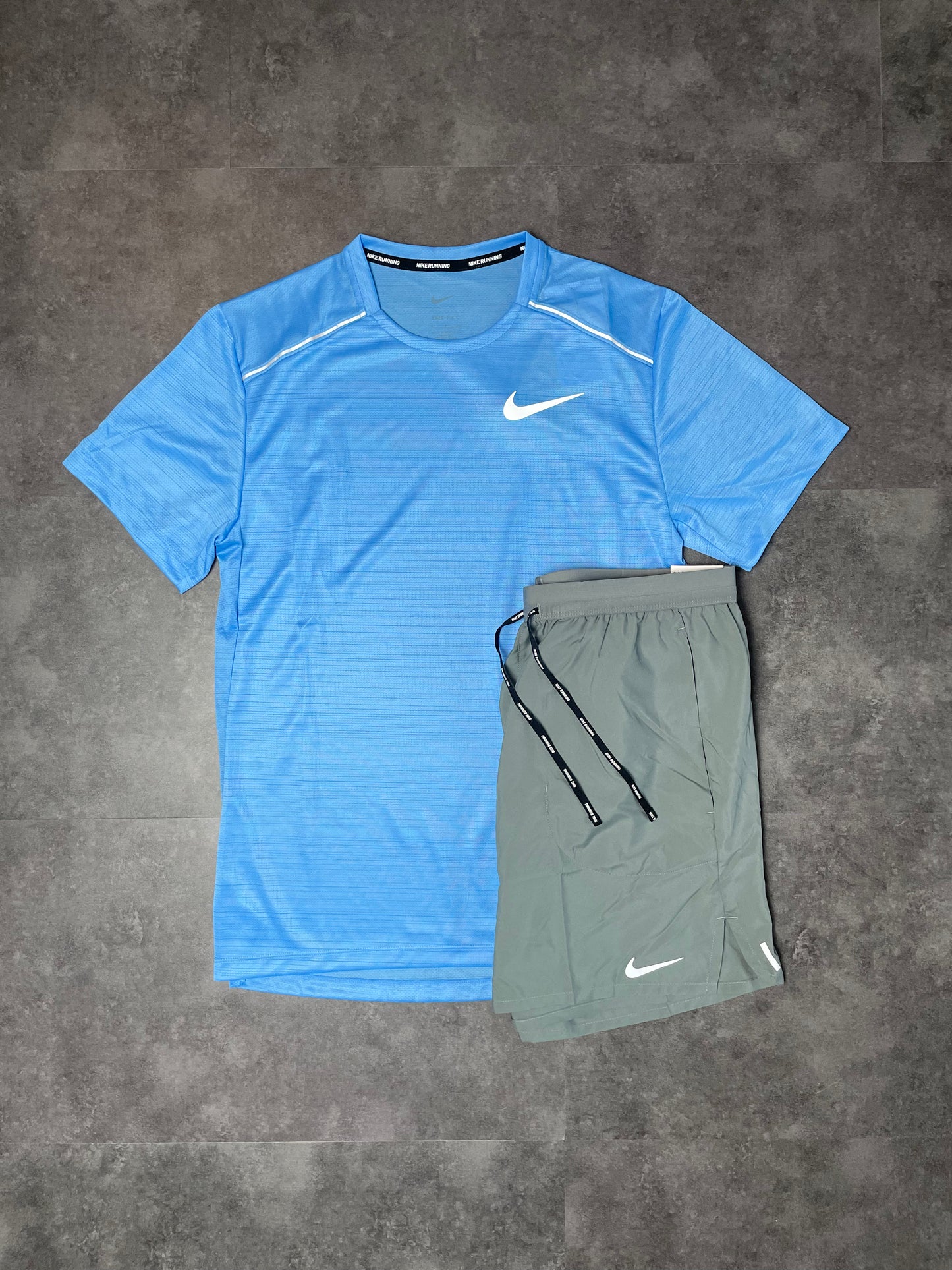 NIKE FLEX STRIDE 7" SHORTS - GREY