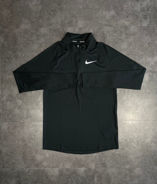 NIKE ELEMENT 2.0 1/4 ZIP - BLACK
