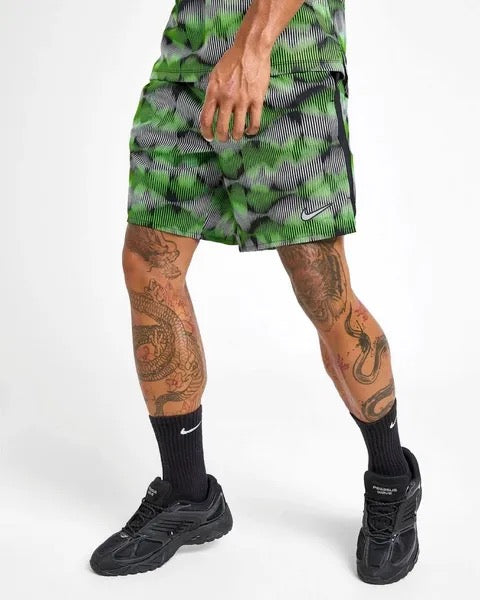 NIKE FESTIVAL CHALLENGER SHORTS 7" - GREEN/BLACK