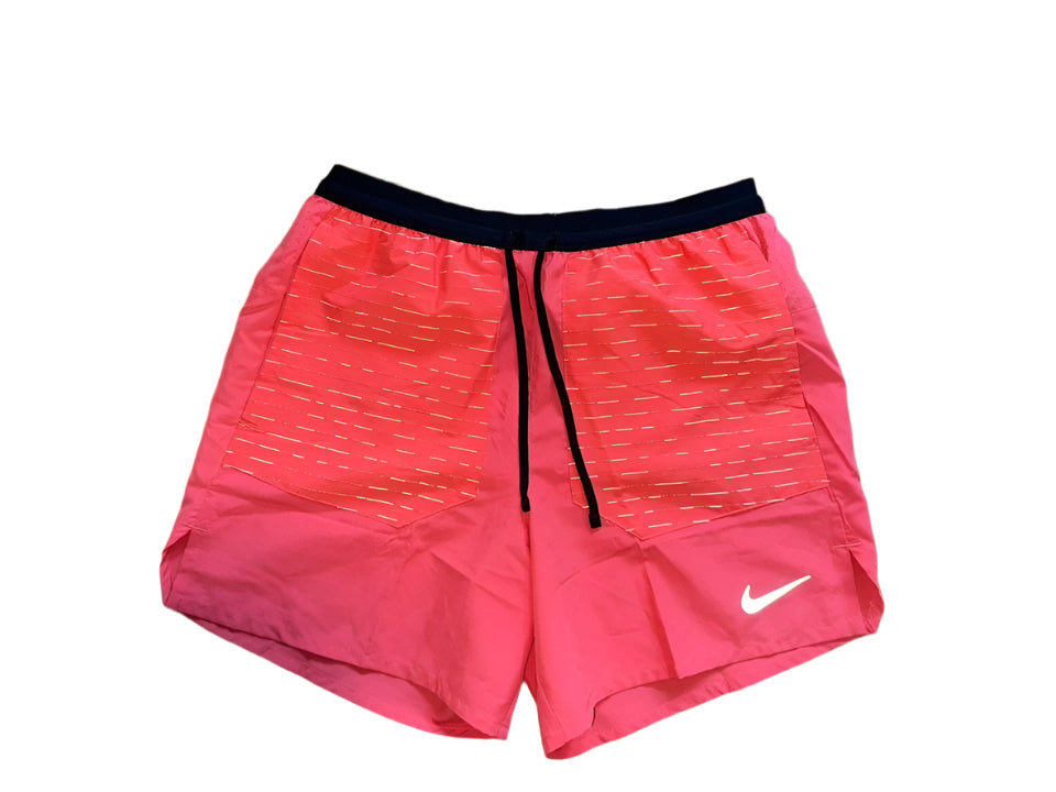 NIKE RUN DIVISION SHORTS 5" - CORAL