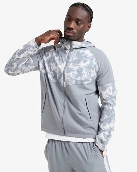 NIKE CAMO WINDRUNNER - SILVER