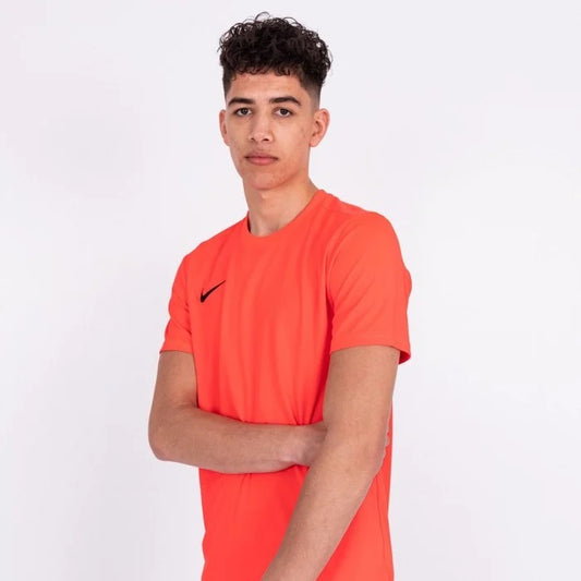 NIKE DRI-FIT TEE - CRIMSON