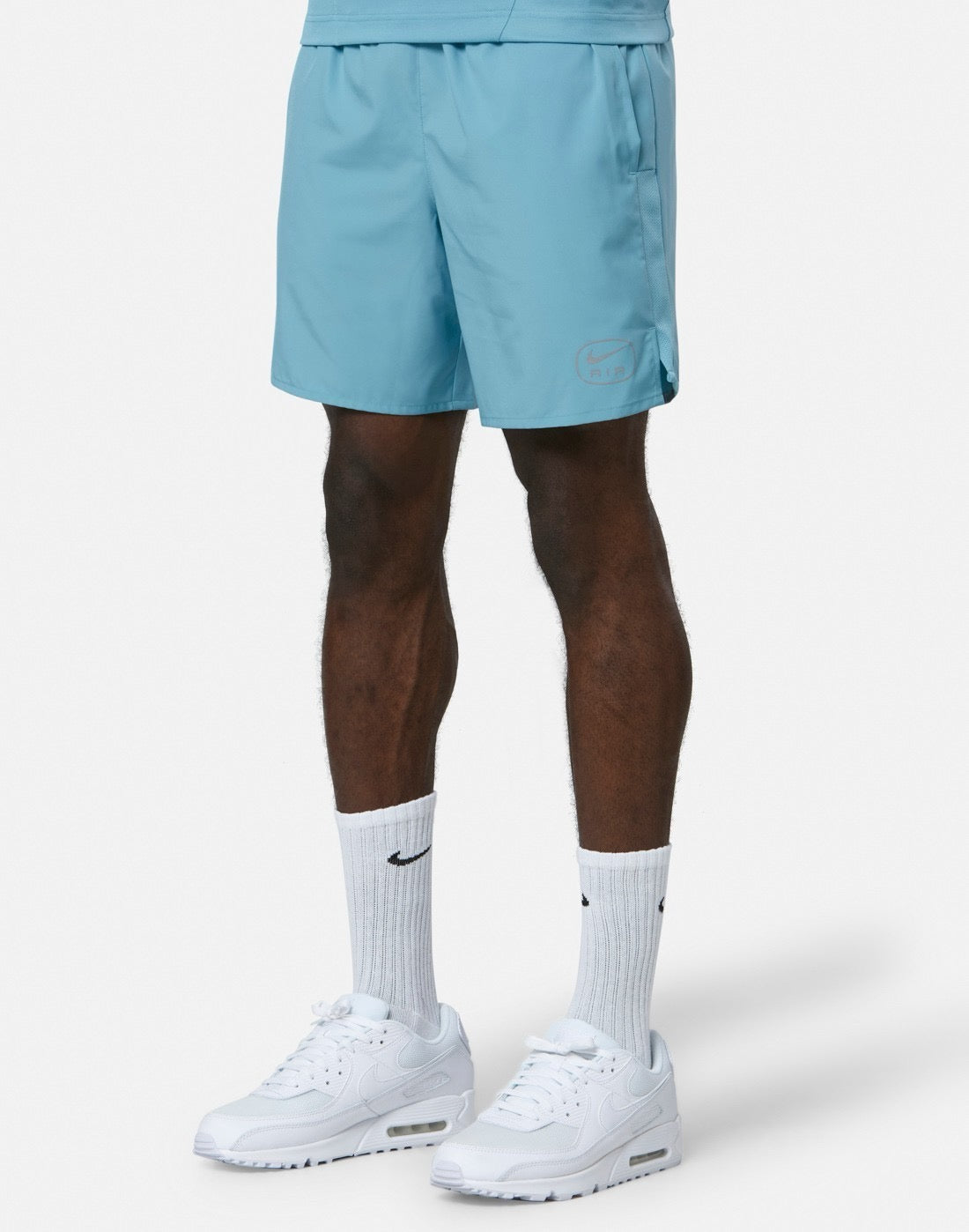 NIKE SWOOSH AIR CHALLENGER SHORTS 7" - DENIM TURQ